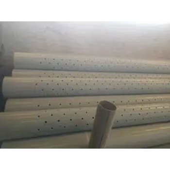 Plastic White Perforated Pvc Pipe